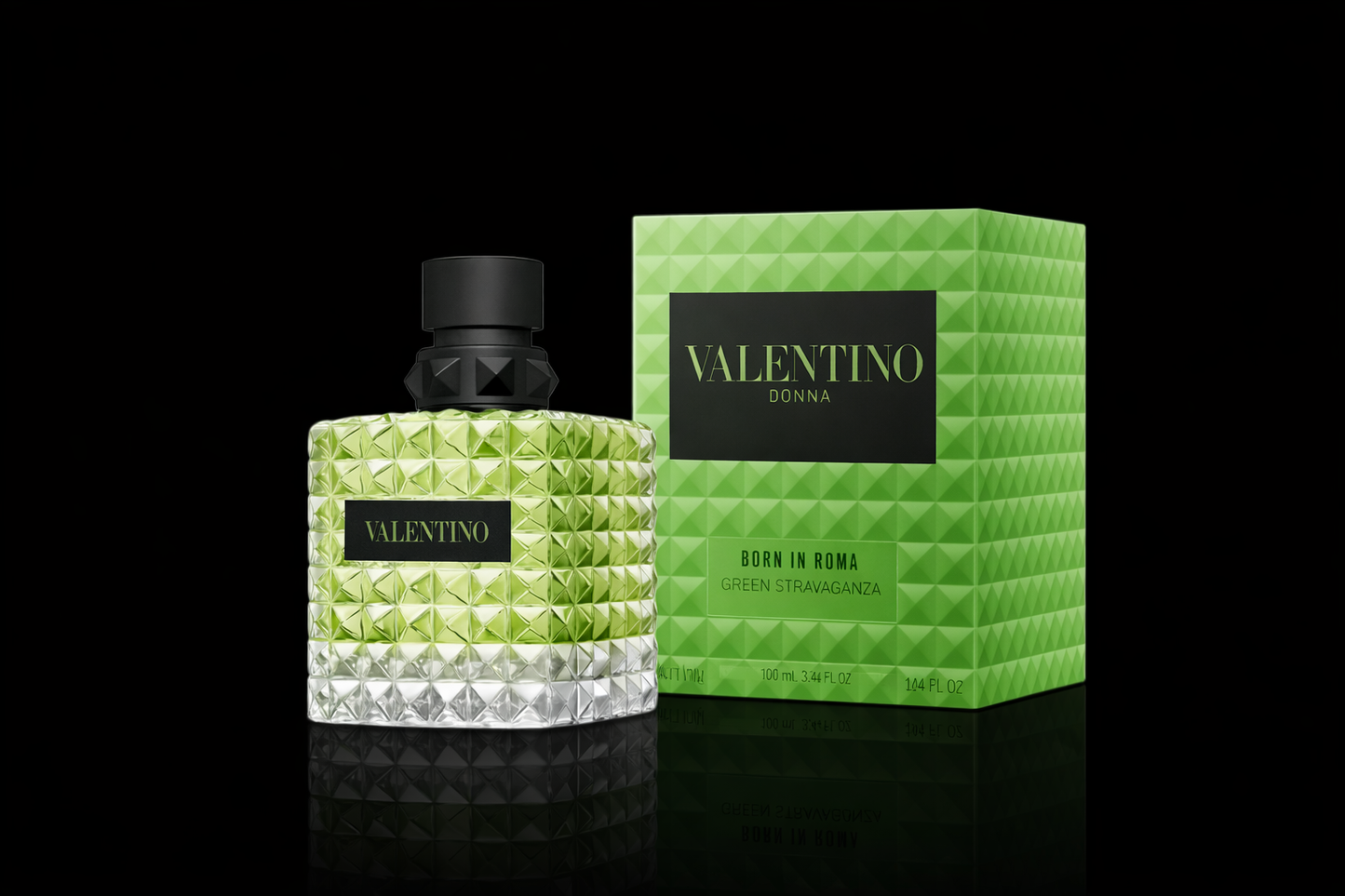 V4lentino Donna Born In Roma Green Stravaganza